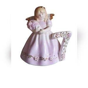 Vintage number 7 angel figurine